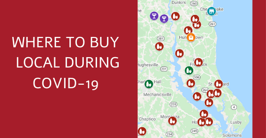 Buy Local Map Graphic
