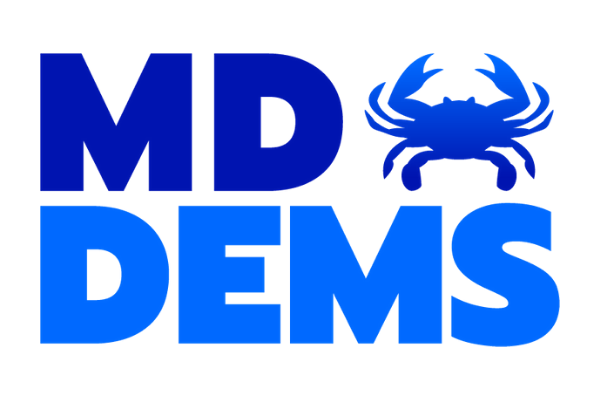 MD Dems crab logo