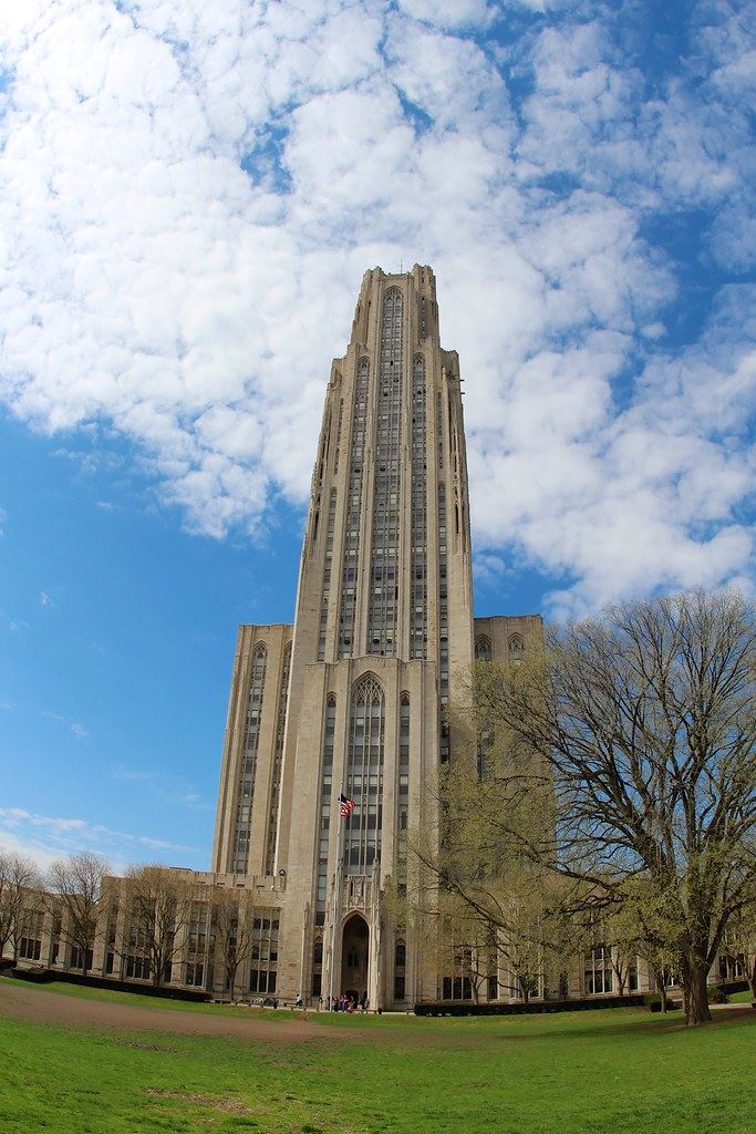 "Cathedral of Learning" by daveynin is licensed under CC BY 2.0